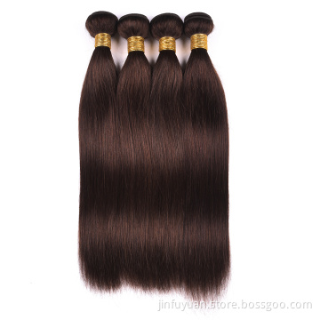 Wholesale brown color 2# Brazilian Hair,Weave Remy 9a Mink Brazilian Hair,silky straight Raw 100 Pure Virgin Human Hair